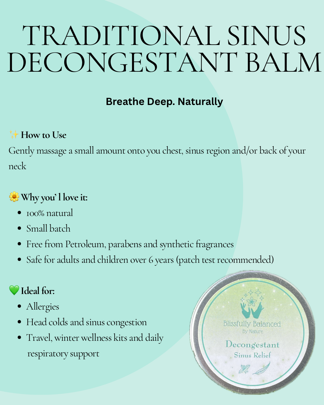 Decongestant- Sinus Relief