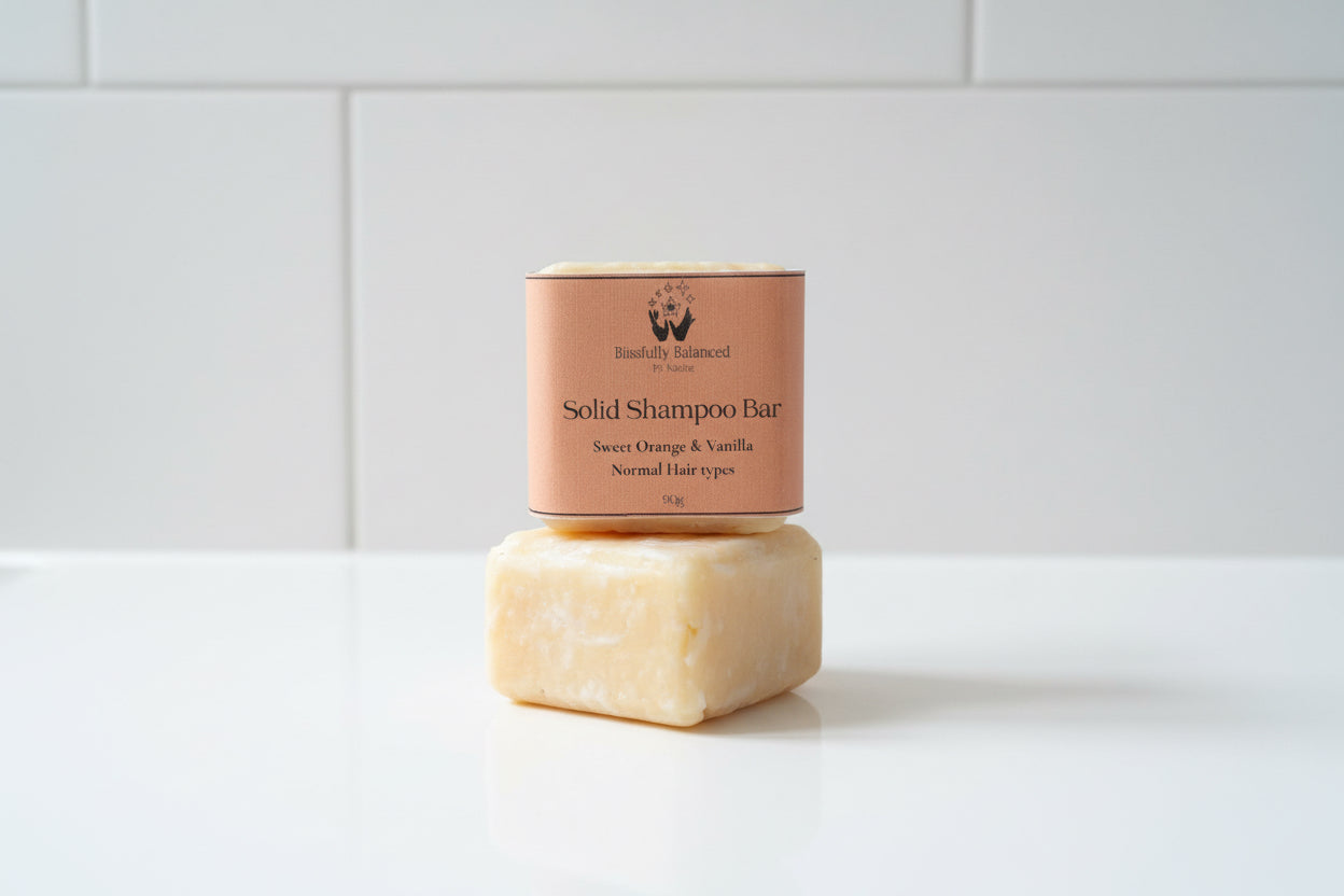 Sweet orange & vanilla Solid Shampoo Bar