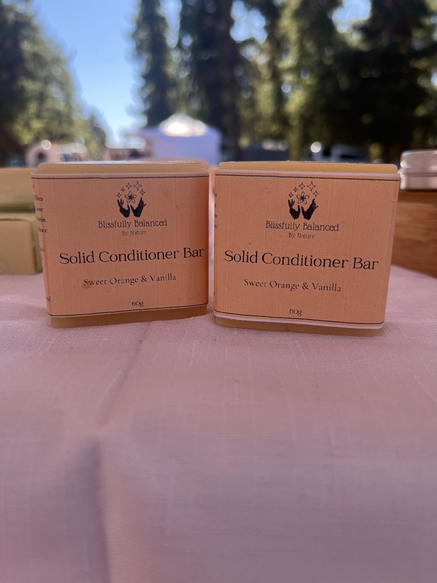 Sweet Orange & Vanilla-Solid Conditioner Bar