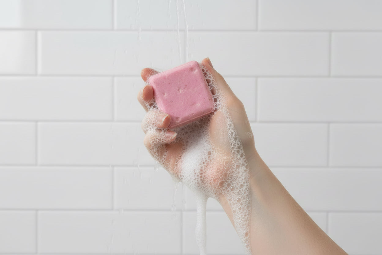 Lemon Grapefruit Solid Shampoo Bar