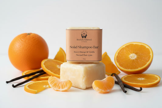 Sweet orange & vanilla Solid Shampoo Bar