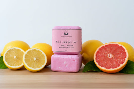 Lemon Grapefruit Solid Shampoo Bar